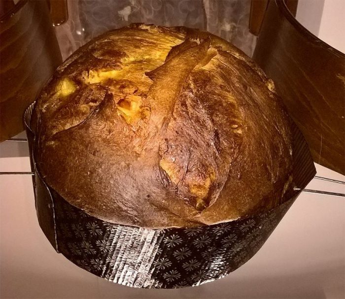 #panettone realizzato dal #foodbloggers "Lilla Kitchen"